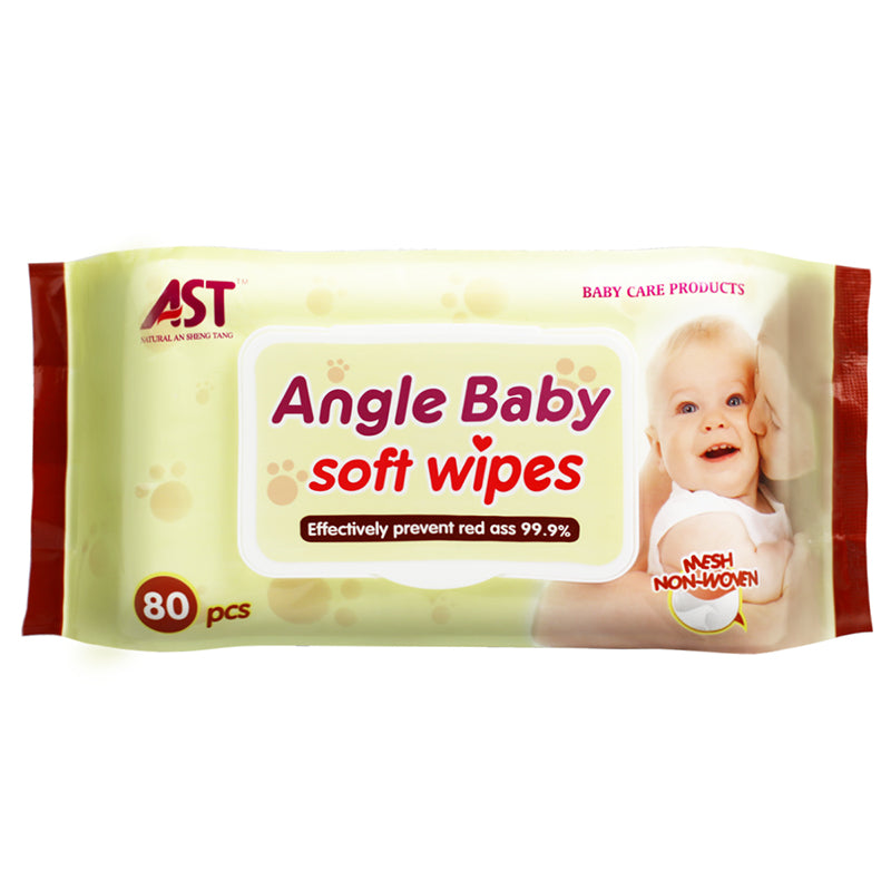 AST Angle Baby Soft Wipes – 80 Sheets | OEM/ODM & Private Label Baby Wet Wipes