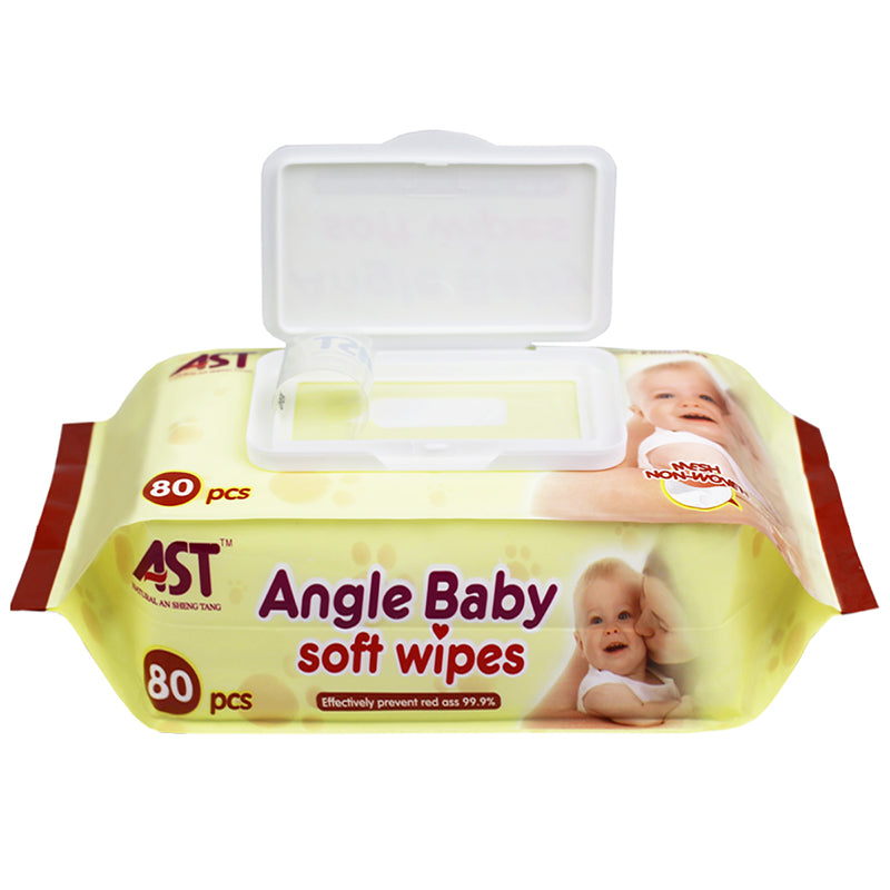 AST Angle Baby Soft Wipes – 80 Sheets | OEM/ODM & Private Label Baby Wet Wipes